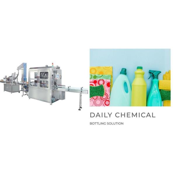 Automatic Plastic Pet Bottle Cleaning Liquid Filling Machine 100-1000ml