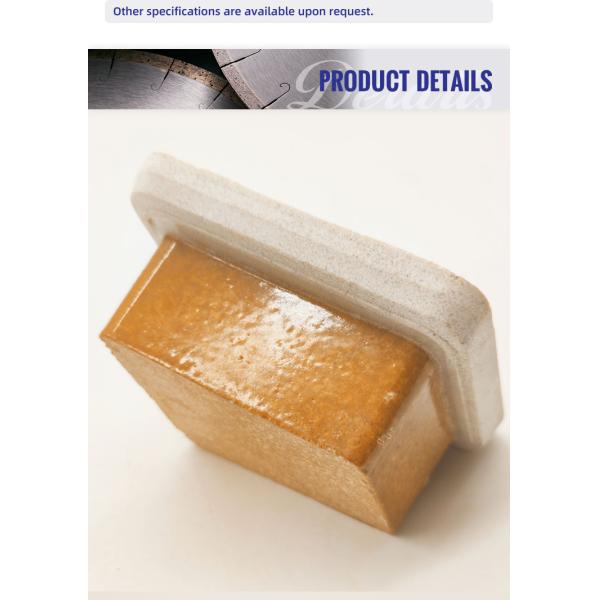 A Grade Frankfurt Magnesite Resin Abrasive Customized Support for Marble Slab Polishing