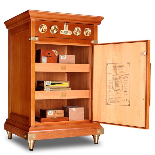 Precision Climate Control Solid Wood Cigar Cooler Humidor Cabinet Precision Climate Control Solid Wood Cigar Cooler Humidor Cabinet