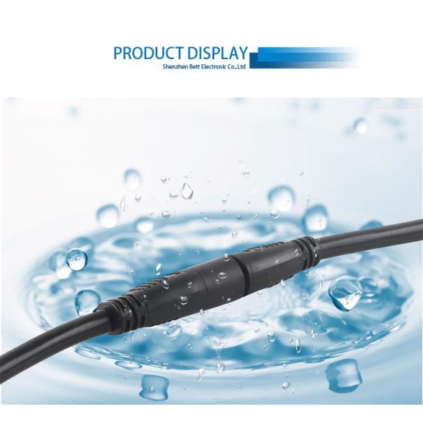 IP65 Waterproof Flat Plug Connector 2-12 Pin 50A Rated Current