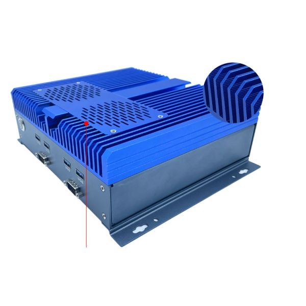 Fanless Embedded Computer Intel Core I3/I5/I7 256GB Dual Ethernet COM Parallel Port 2x DDR4 SO-DIMM Factory Automation