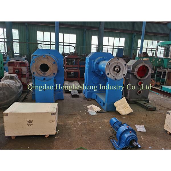 90mm 4.8D Hot Feed Rubber Extruder Machine 9cm Single Screw Extruders