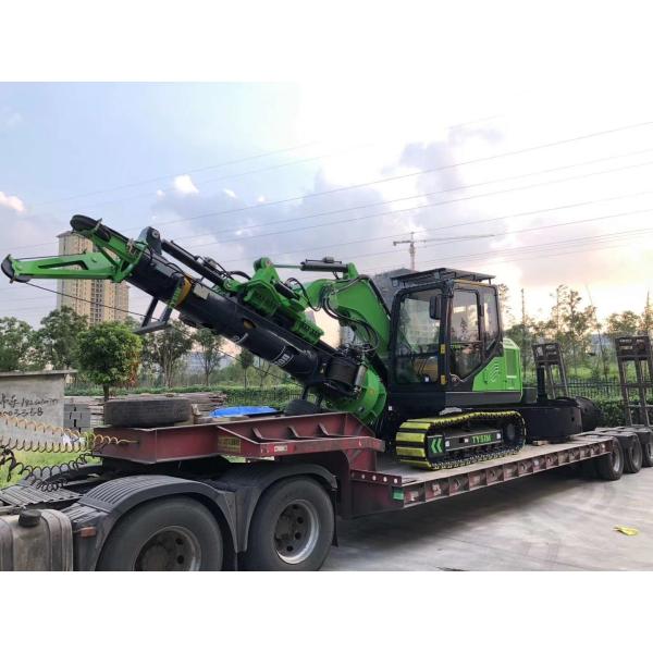 Tysim Kr40a Hydraulic Piling Rig Torque 45kn.M Main Winch Pull Force 4.5t