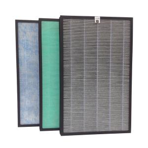 China Pm2.5 Hepa Air Filter , H12 Pleated Panel Air Filters For Home on sale