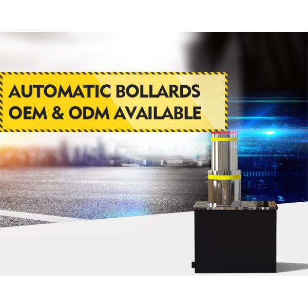 SINOMATIC Automatic Hydraulic Rising Bollard installation and design