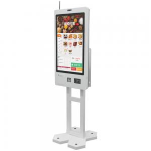 Quality Menu POS Ordering Restaurant Ordering Kiosk Self Service Payment Machine for sale
