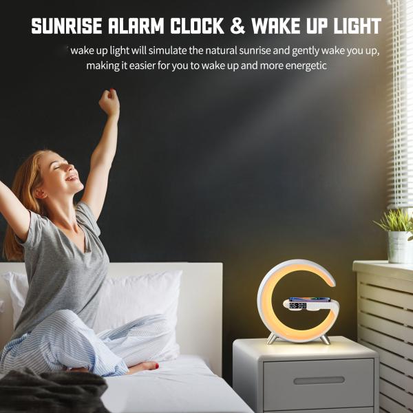 5V USB Adjustable Brightness RGBIC LED Lights With Bluetooth Speaker Wireless Changing Function
