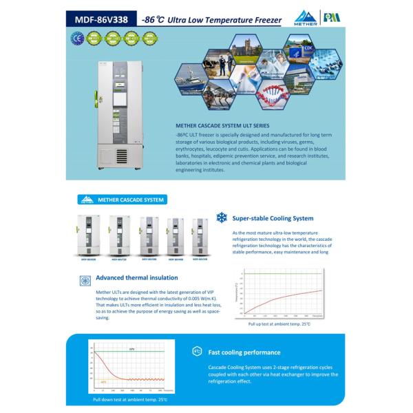 338L Ultra Low Temperature Freezer