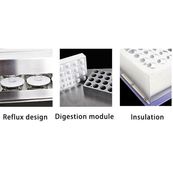 2.7kw Sph Digester Adopts Infrared Heating Graphite / Aluminum Module Digestion