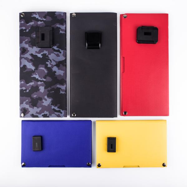 Portable 16W Folding Solar Charger Pack With Double USB Interface CE Approved