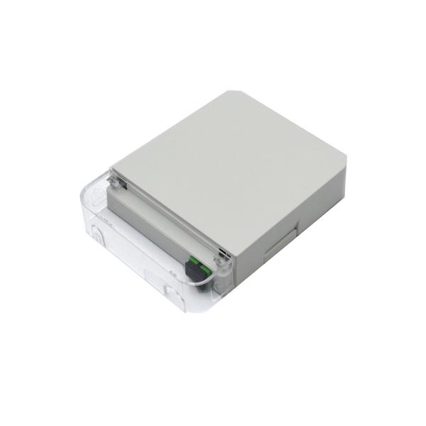 CATV SC APC Fiber Optic Distribution Box 1 Port FTTH
