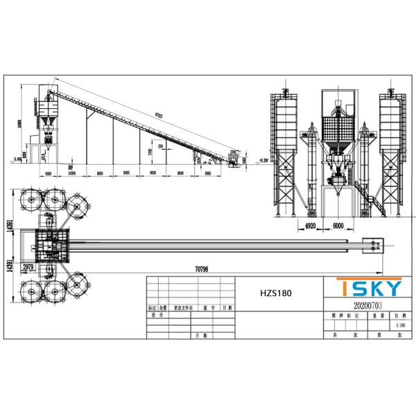 180m3/H Compact Batching Plant