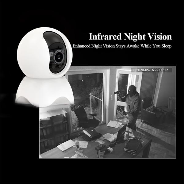 Automatic Tracking 720P 1080P IP Camera Wireless Wi-Fi Camera Security Surveillance CCTV Camera Baby Monitor
