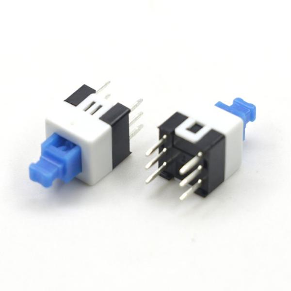 Single And Double Row Self Locking Touch Button Switch 5.8 * 5.8 / 7 * 7 / 8.5 * 8.5mm
