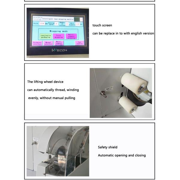 Automatic Wire Harness Tape Wrapping Machine /Full And Point Tape Wrapping