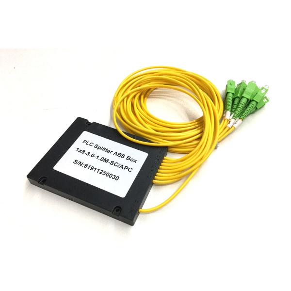 1.0m Single Mode ABS Modular PLC Splitter for LAN Applications