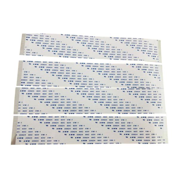 Electronics 32 AWG 10 Pins 80mm FFC Flexible Flat Cable