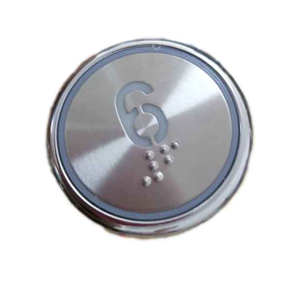 Cutout Size 37 mm Round Stainless Steel Elevator Touchless Button Elevator High Sensitivity No Touch Lift Control Button