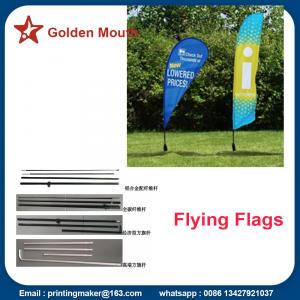Promotion Feather Flags Custom With Kits