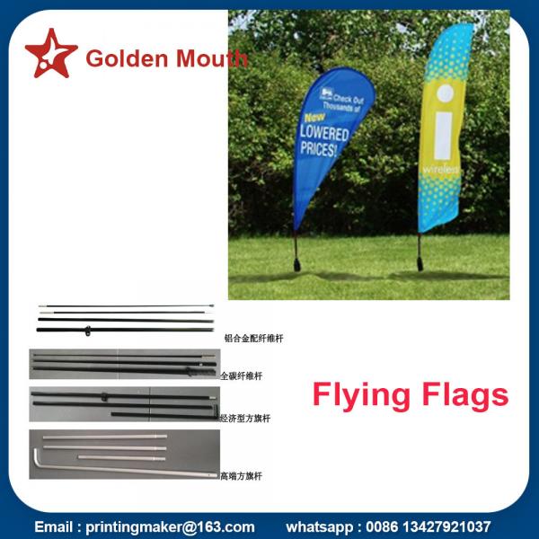 Buy Promotion Feather Flags Custom With Kits at wholesale prices