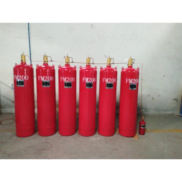 4.2MPa / 5.6MPa Non Corrosive Fm200 Fire Suppression System for Archive