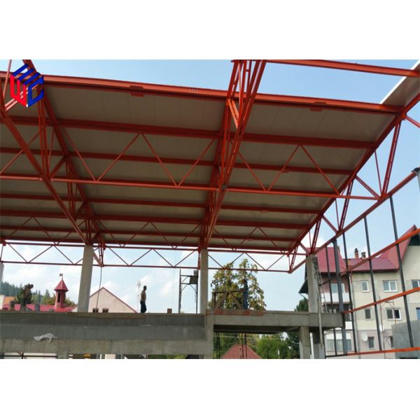 AISC Heavy Duty Steel Structure Pre Engineering Building Customized