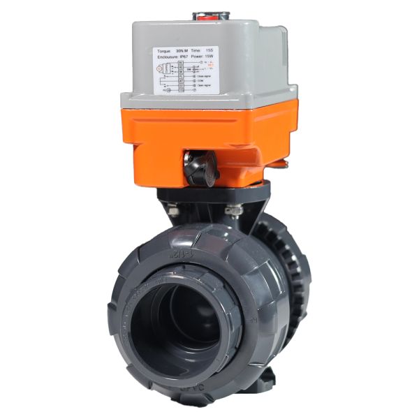 Aluminum Alloy Switch, Adjustable Mini Electric Actuator DC24 Applicable to Liquid Fluids