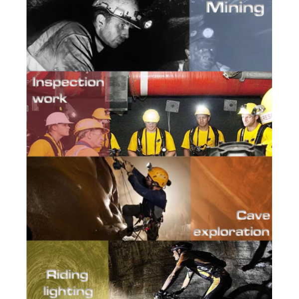 LED Mining Lamps suitable for various mining environments including coal metal and non-metal mines offering and lighting solutions