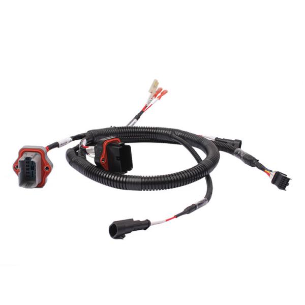 Electric Vehicle Modified Wiring Harness Terminal Multi Head Connector Cable