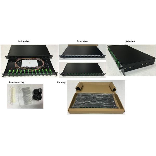 Patchpanels y ODFs Fiber Optic Enclosure patch panel Fiber Optic Distribution Frame