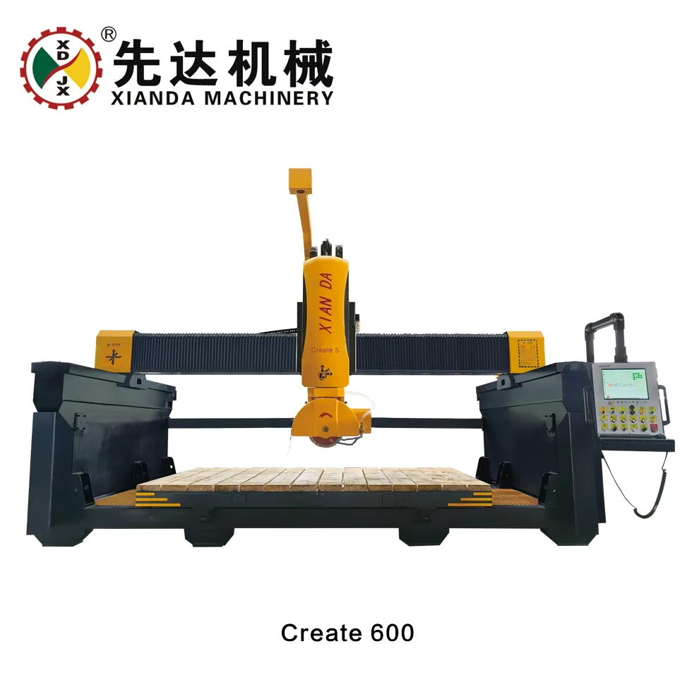 PLC/CNC Linear Profiling Machine for Marble Granite Bouble Blades