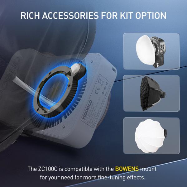 Mini pocket-sized cob fill light with many types, suitable for outdoor photography fill light