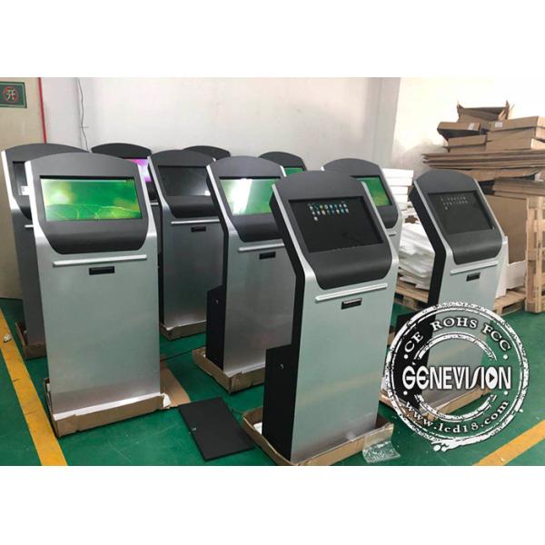 21.5 Inch Full HD Touch Screen Self Service Kiosk Thermal Printer Android Queuing Machine