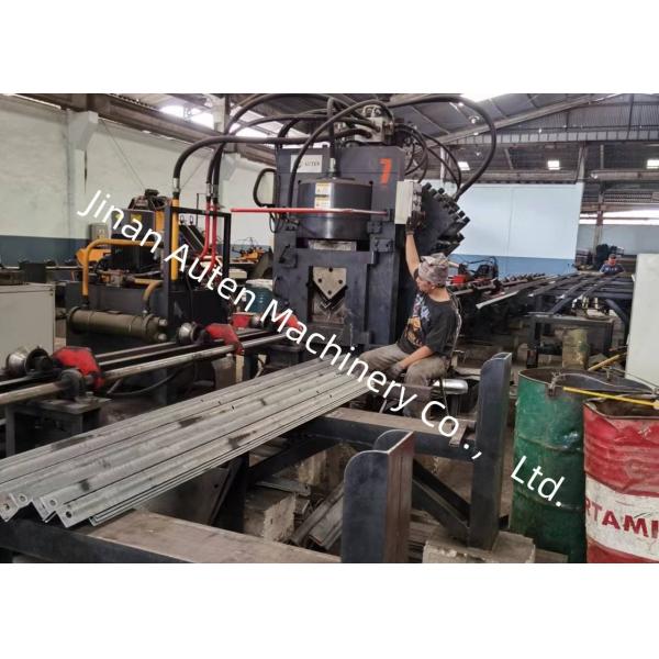 Water Cooling Hydraulic System CNC Punching Marking And Shearing Line Single Blade Cutting