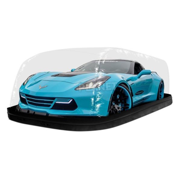 Fireproof Double Stitching Inflatable Car Cover Capsule