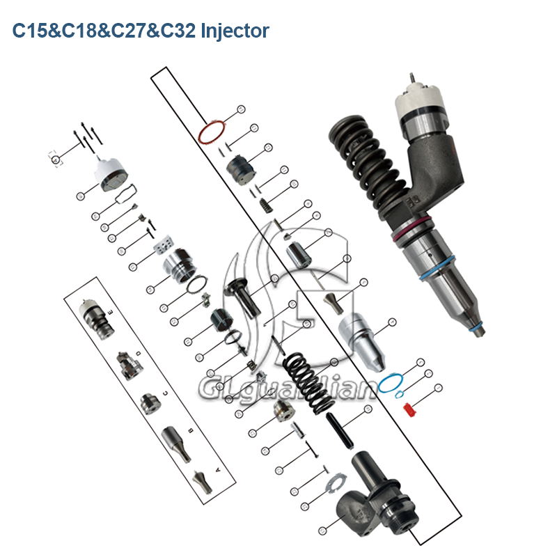 Fuel Injector Plunger Core for CAT C13/C15 Engine