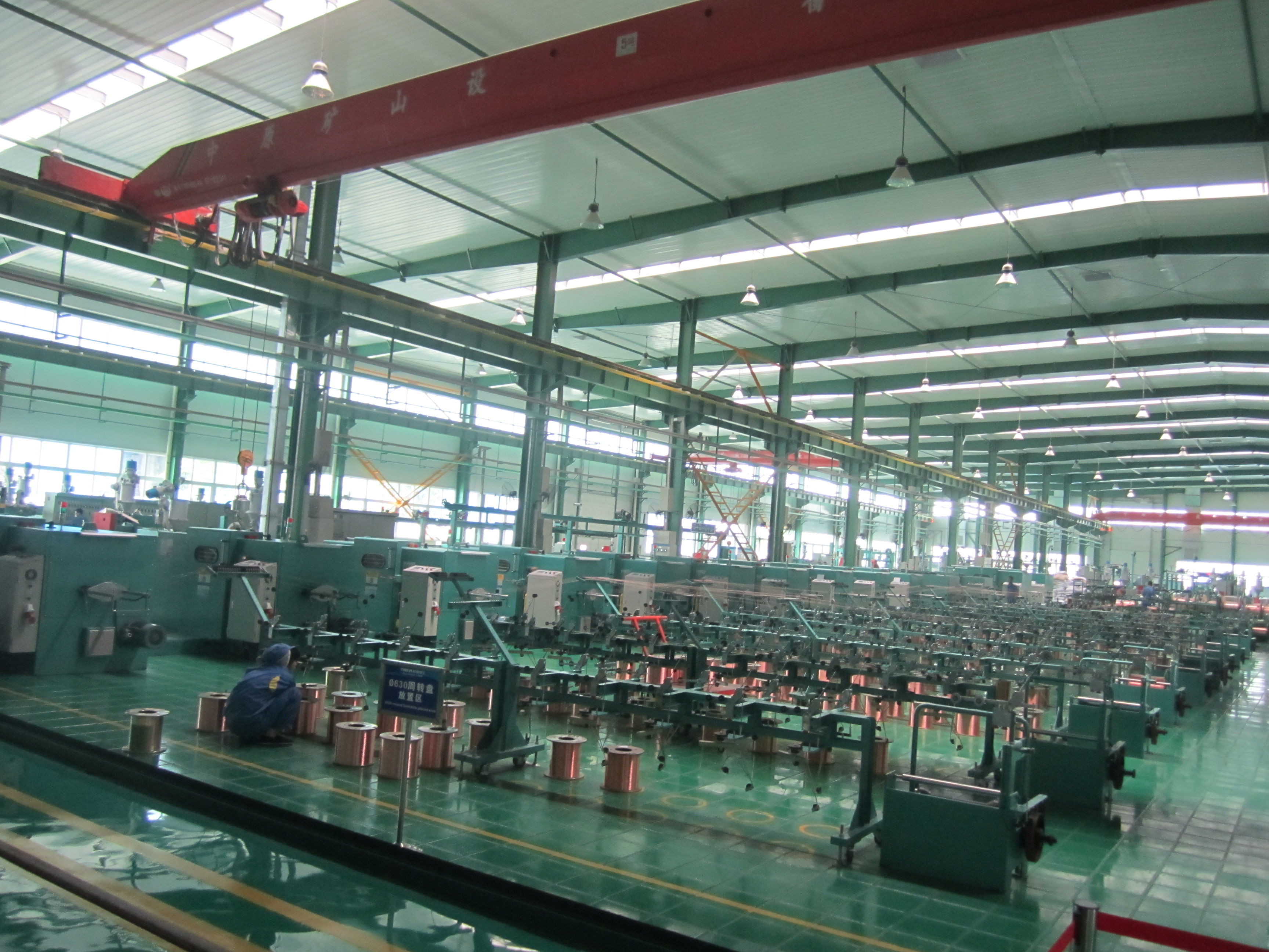 Passive Type Wire Pay Off Machine For Double Twist Bunching Machine