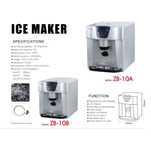 Quality Portable Ice Maker and Cool water Dispenser 2in1 for sale