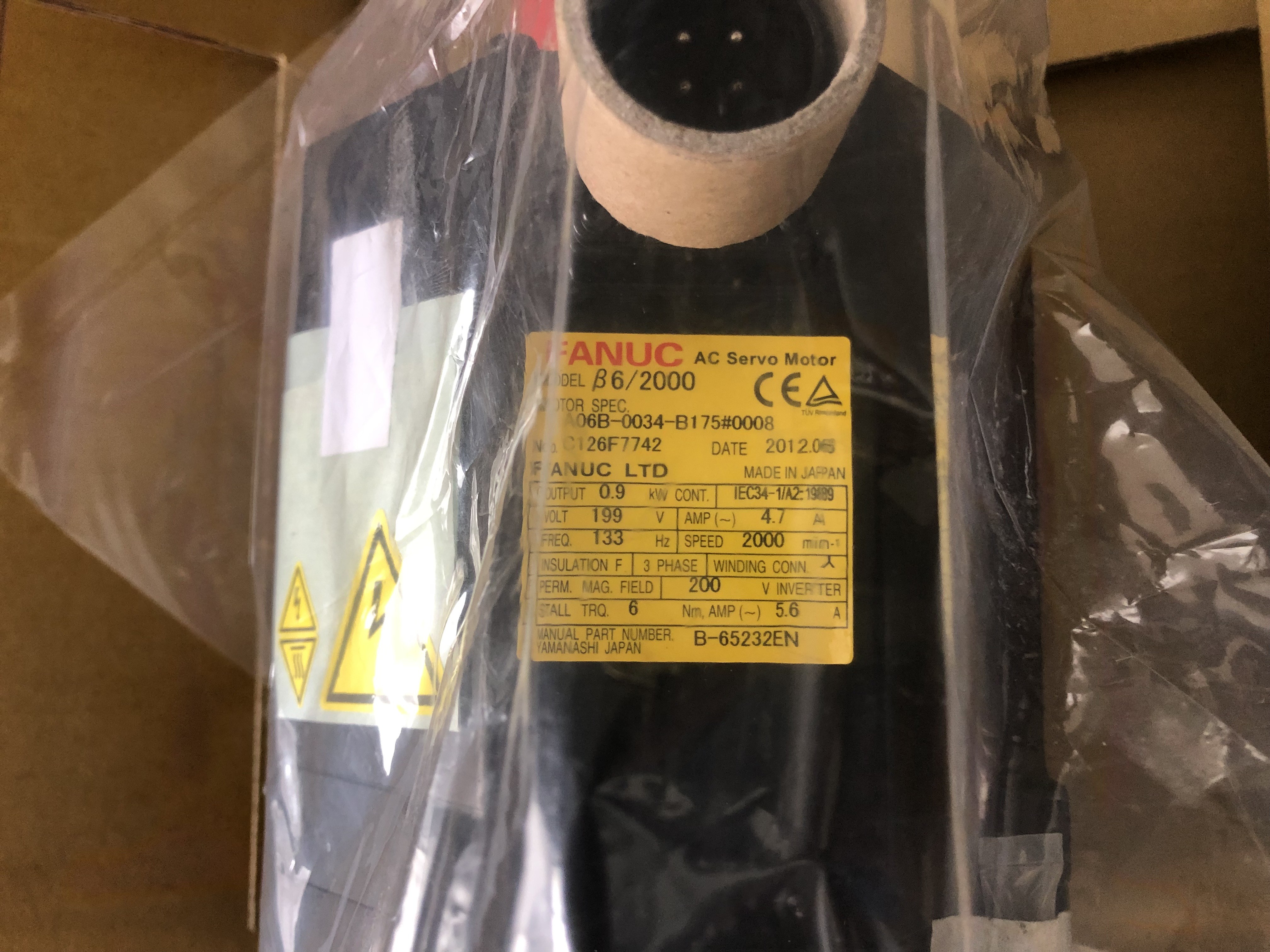 Quality A06B-0034-B175#0008 New Fanuc Servo Drive Automation Control for sale