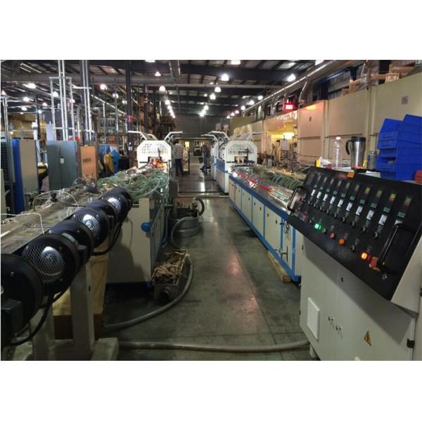 Fully Automatic Plastic Profile Extruders PVC WPC Profile Extrusion Machine