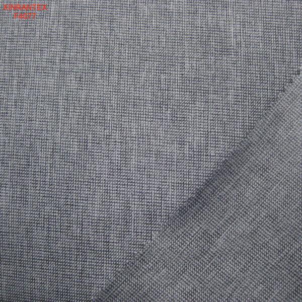 F4077 100%P cationic fabric with two tone effect