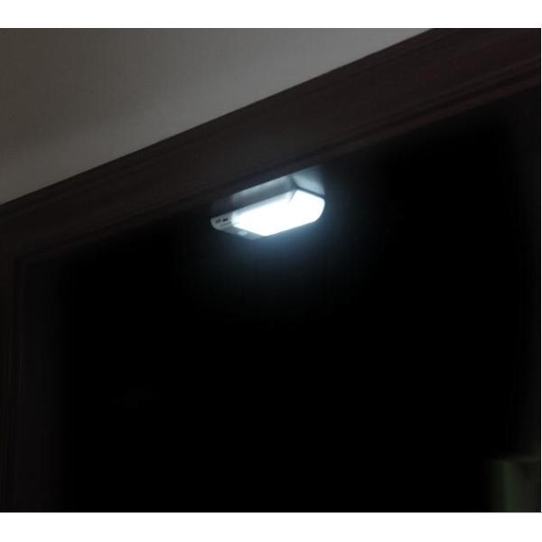 12 LED Wireless Wall Light Motion Sensor Night Light Cabinet Led Light with Rechargable Battery for Wardrobe, Aisle