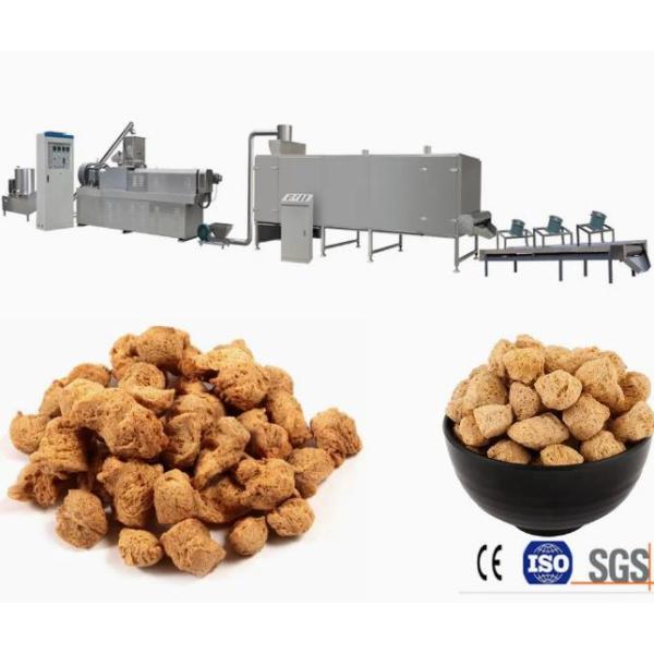 Textured Vegetable Soya Extruder Machine