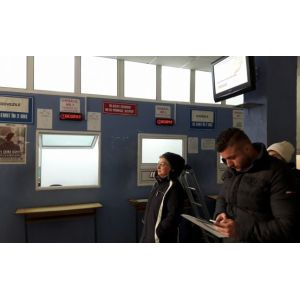 Banking Wireless Wired Queue Ticket Dispenser Queue Management System