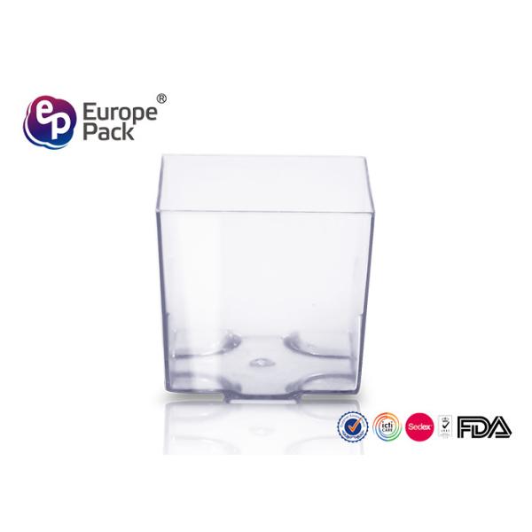 Disposable Plastic Dessert Cup Food Grade Transparent Take Out