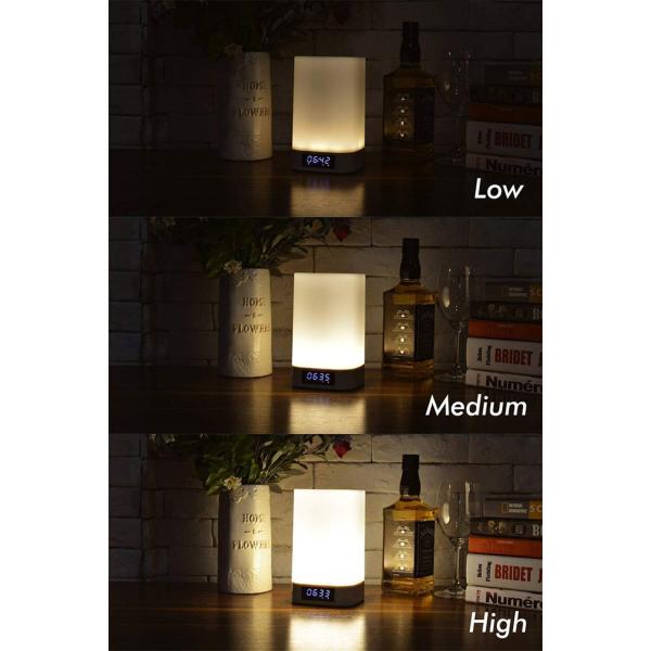 4.0 Version Bluetooth Speaker Alarm Clock , FM Radio Bluetooth Speaker With Clock