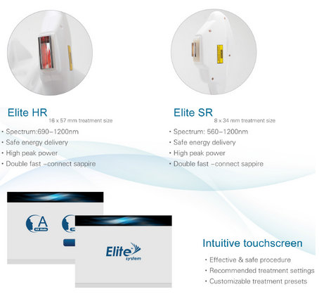 Professional E Light IPL RF Machine , Multifunction Skin Care Machine Touch Screen