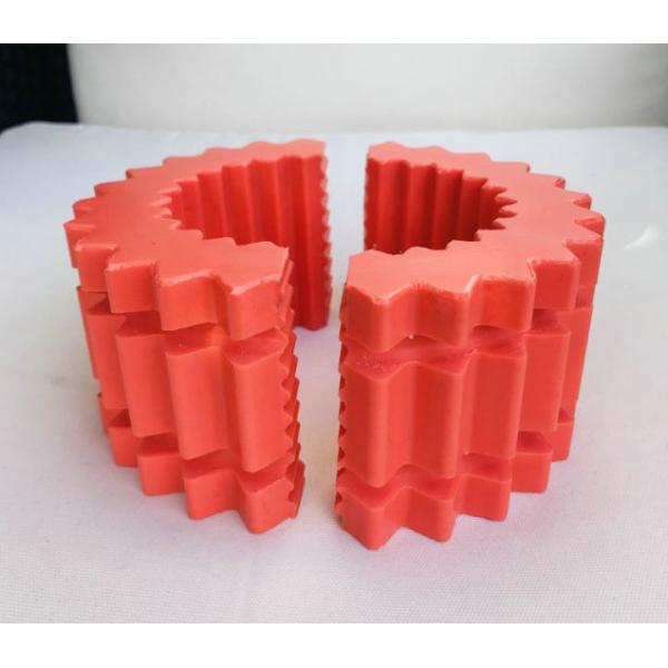 Flexible 8J High Strength Polyurethane Coupling for Oil Resistant Pipe Connections