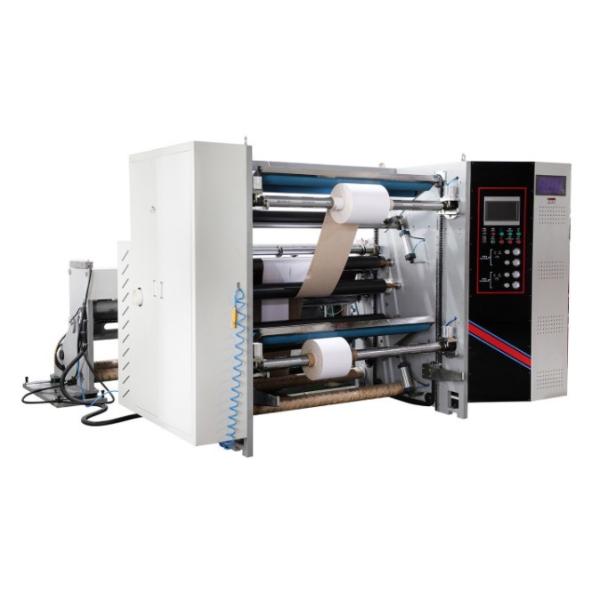 Three Servo Tension Slitting Rewinder Machine Fully Automatic 600 Meters/Minute