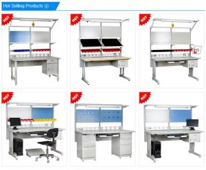 Quality Laboratory Electronic 300KG Stainless Steel ESD Workbenches for sale